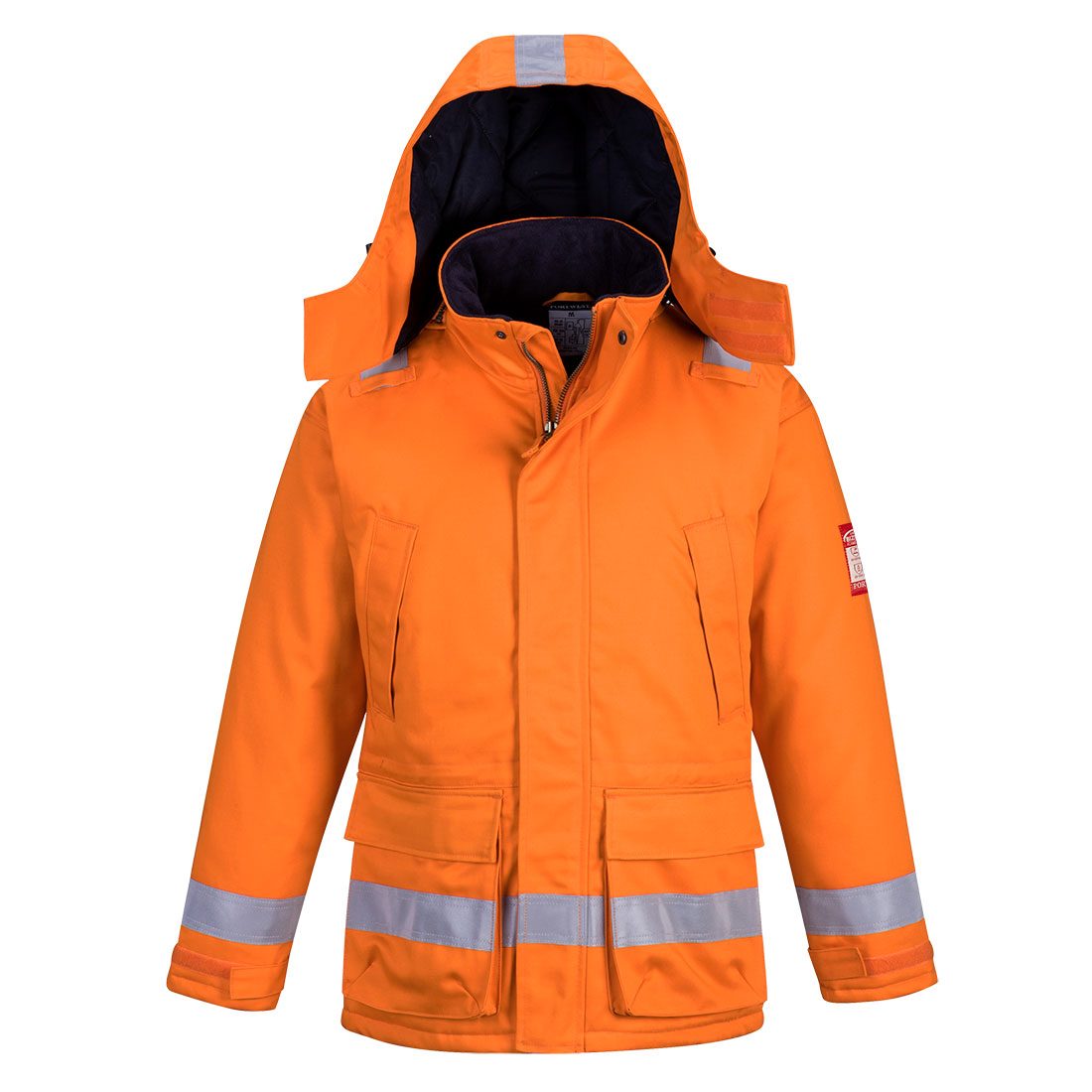 Flame Resistant Anti-Static Windproof Padded Winter Warming Jacket