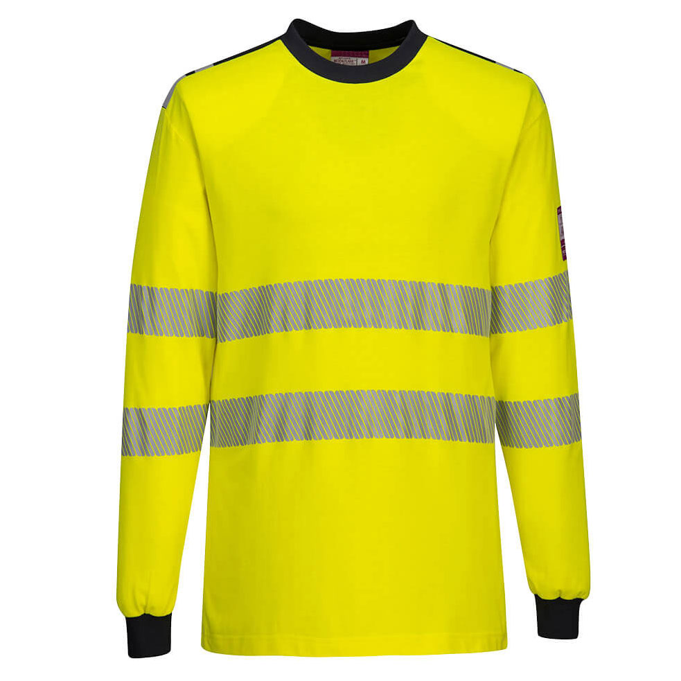 Flame Resistant Anti-Static Hi-Vis Long Sleeve