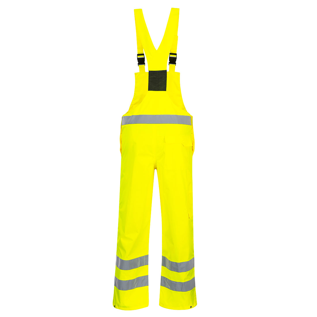 Hi-Vis Durable Waterproof and Breathable Bib & Brace Class 2
