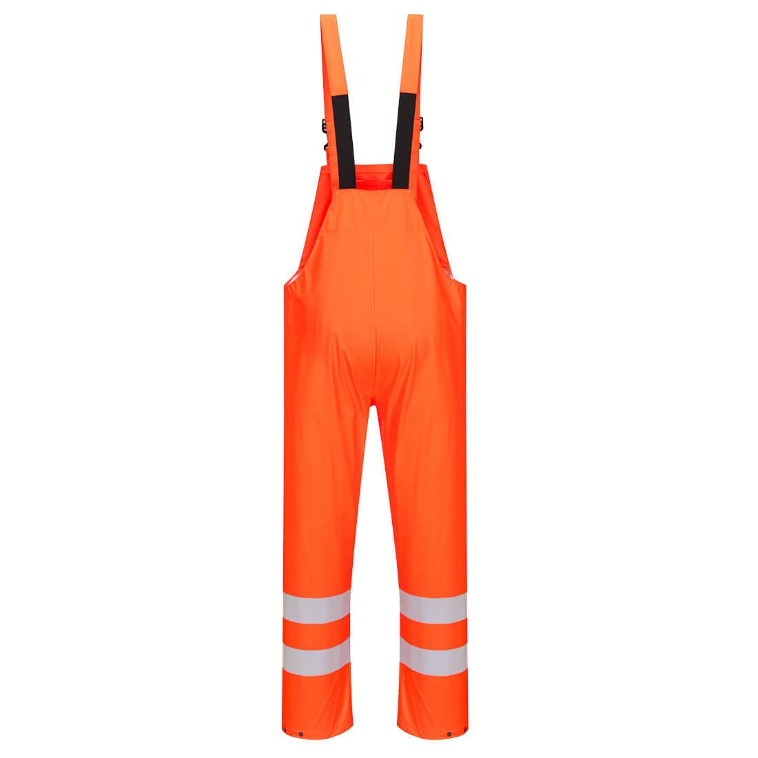 Hi-Vis Rain Protection Bib & Brace with Heat-sealed reflective tape