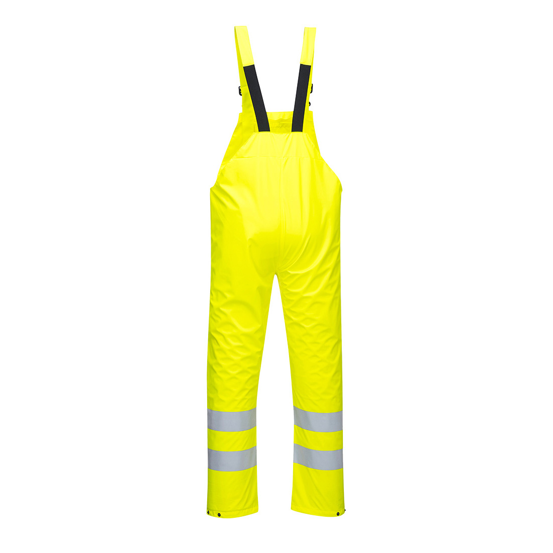 Hi-Vis Rain Protection Bib & Brace with Heat-sealed reflective tape