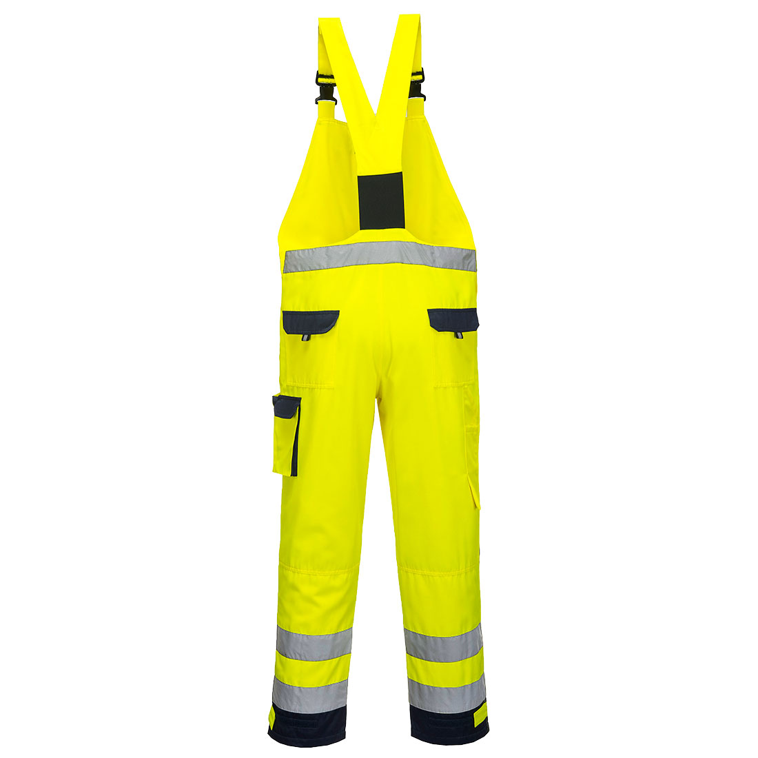 Hi-Vis Moden Style Bib and Brace with Texpel stain resistant finished