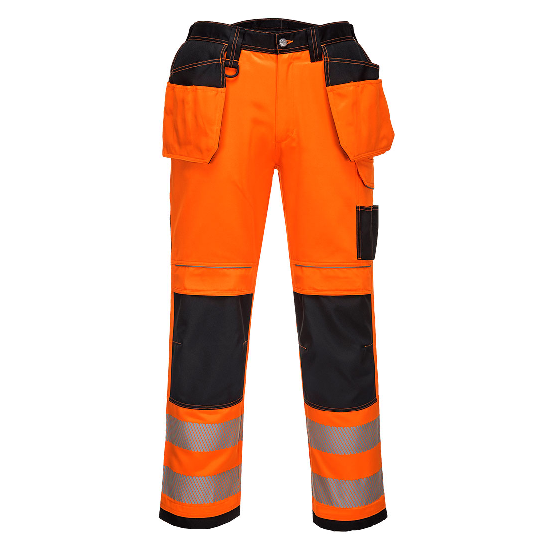 Hi-Vis Oxford PU Coated Holster Work Trouser