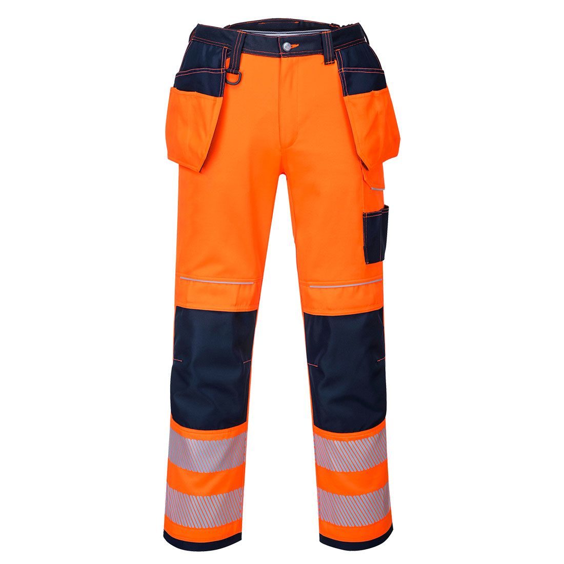 Hi-Vis Oxford PU Coated Holster Work Trouser
