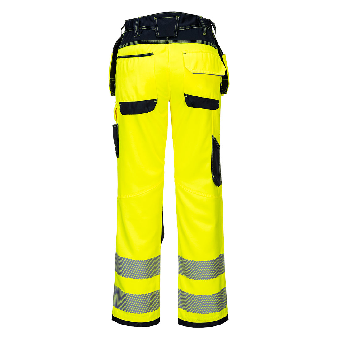 Hi-Vis Oxford PU Coated Holster Work Trouser