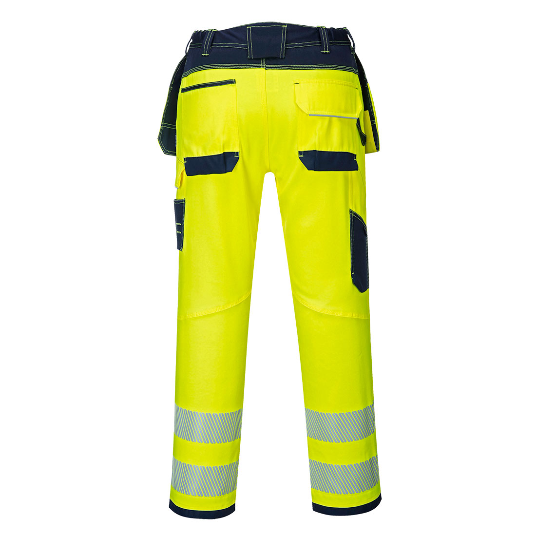 Hi-Vis Oxford PU Coated Holster Work Trouser