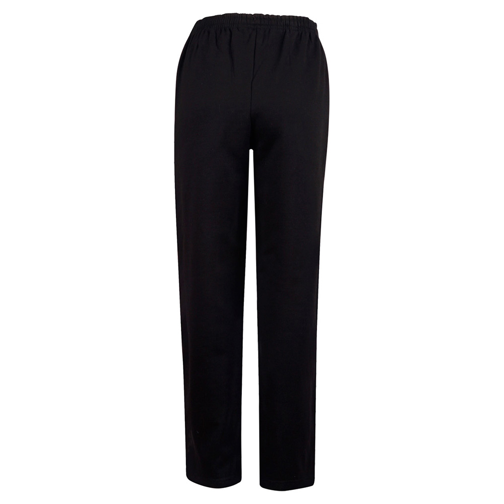 Unisex Traditional Fleece Track Pants no Zip, cuffs & Knee pads