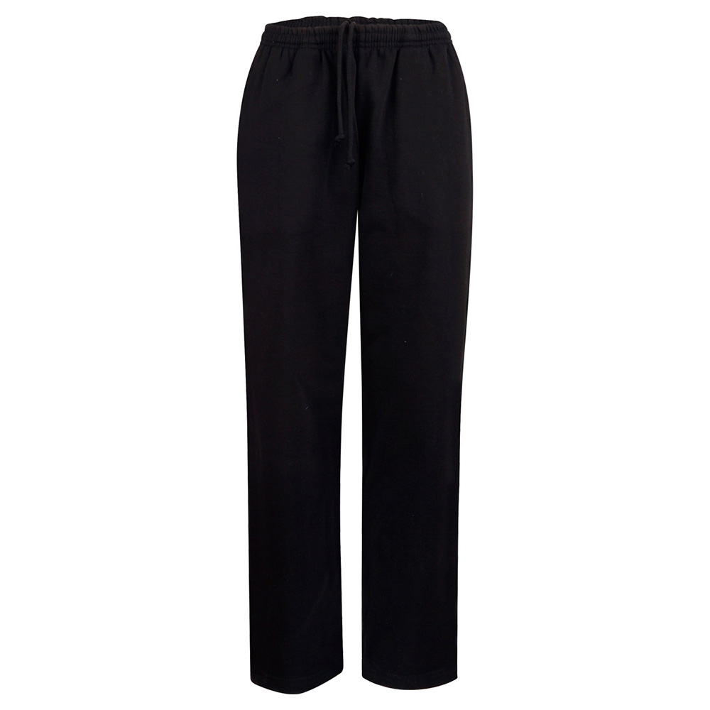 Unisex Traditional Fleece Track Pants no Zip, cuffs & Knee pads