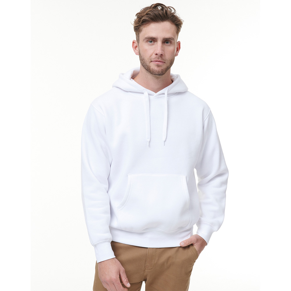 Unisex Close Front Fleece Hoodie