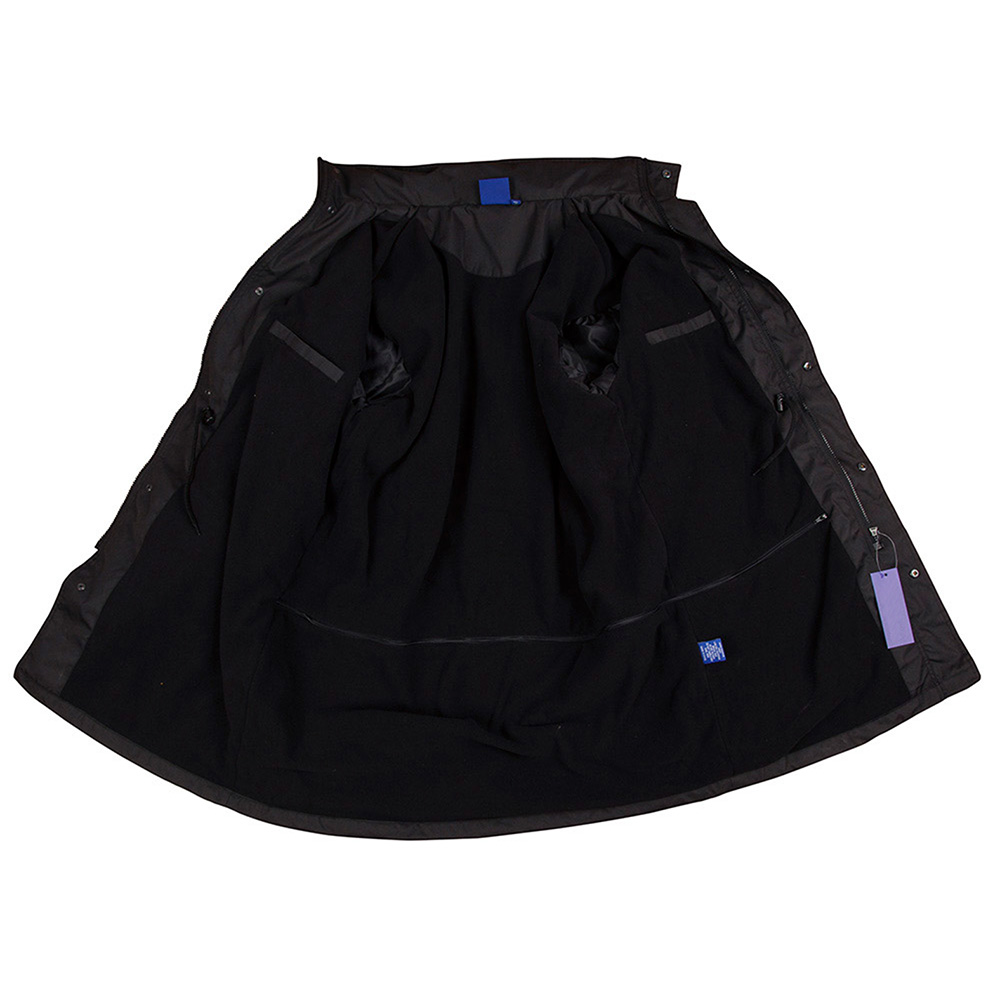 Unisex Longline Stadium Oxford/Fleece Jacket