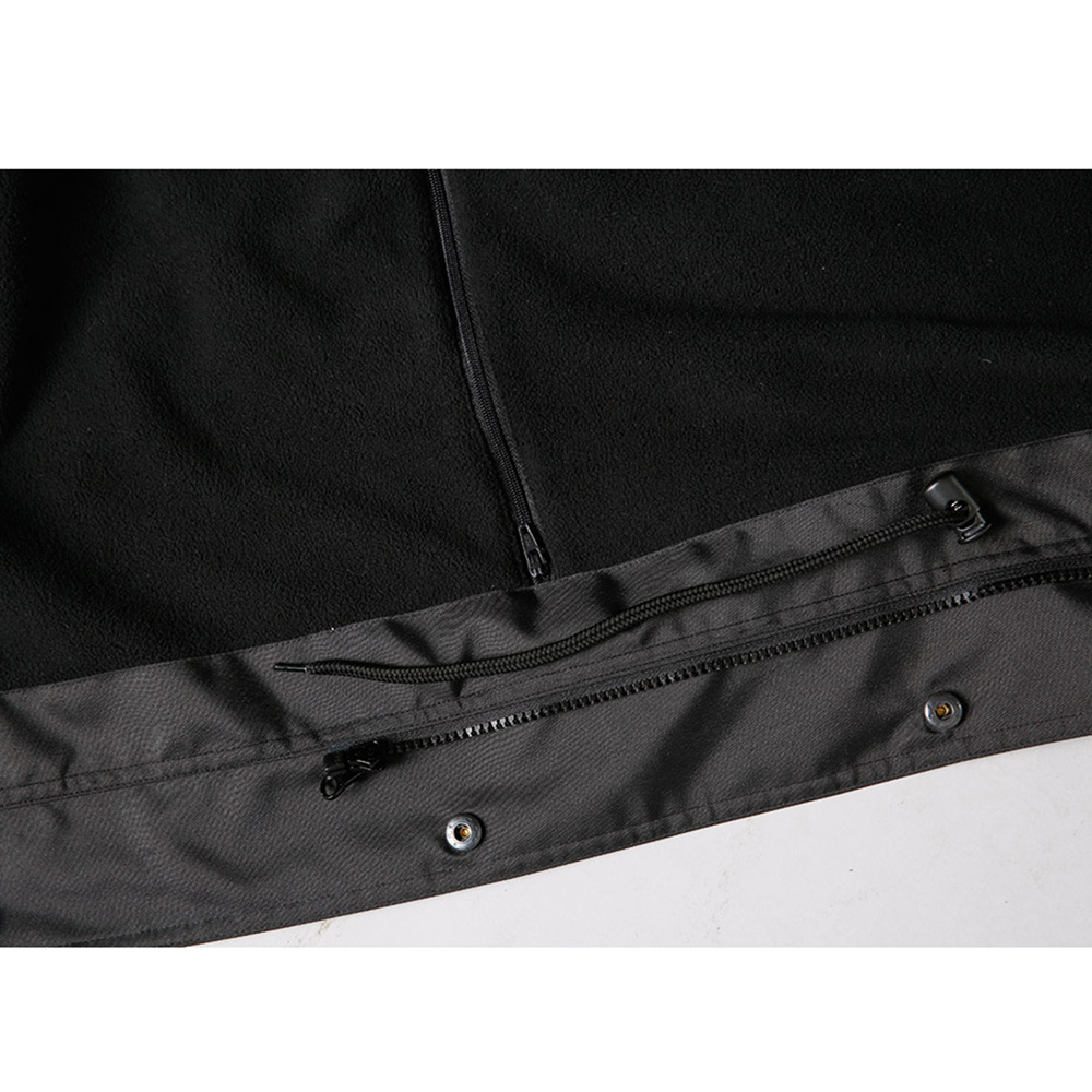 Unisex Longline Stadium Oxford/Fleece Jacket