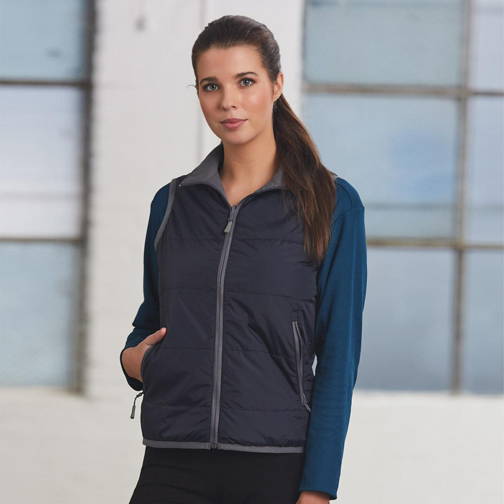 Ladies' Versatile Nylon Reversible Vest