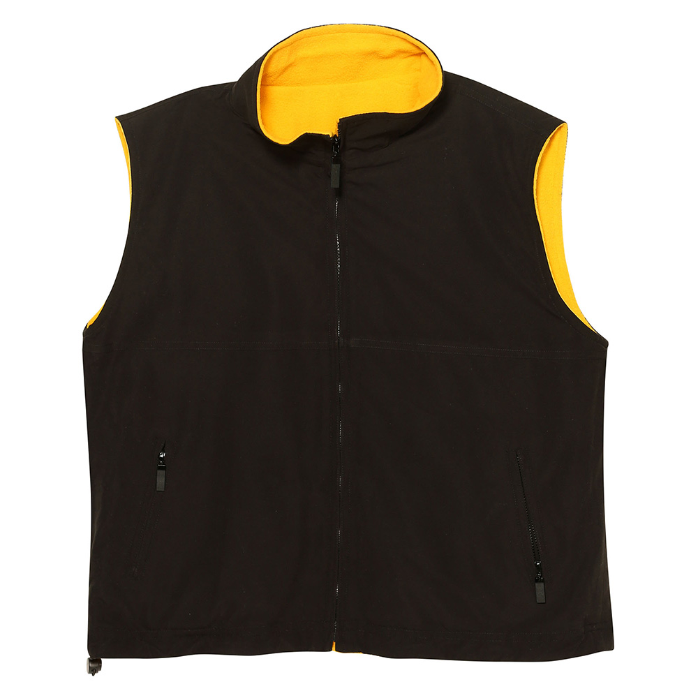 Unisex Shower Proof Micro Fibre/ Polar Fleece Reversible Vest