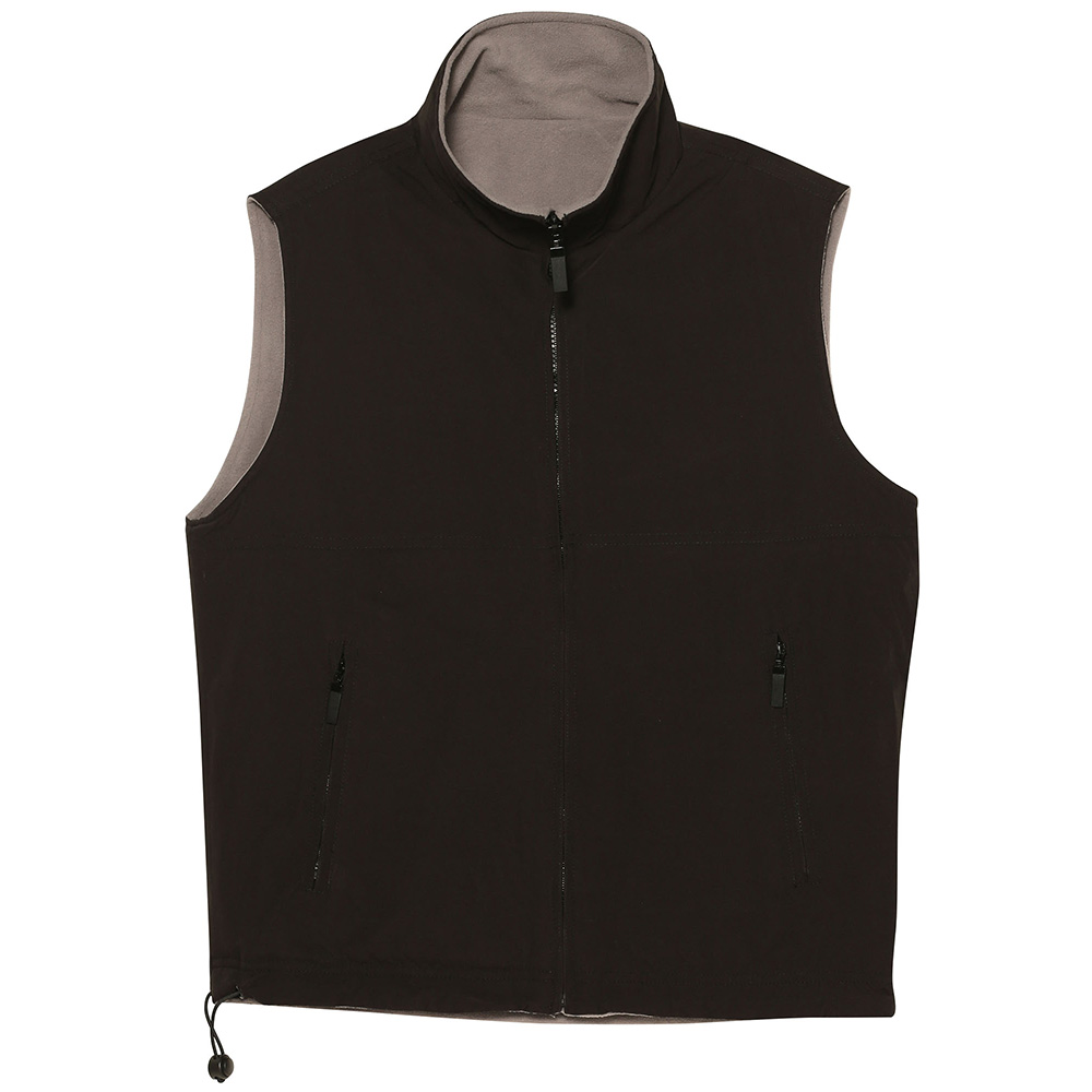 Unisex Shower Proof Micro Fibre/ Polar Fleece Reversible Vest