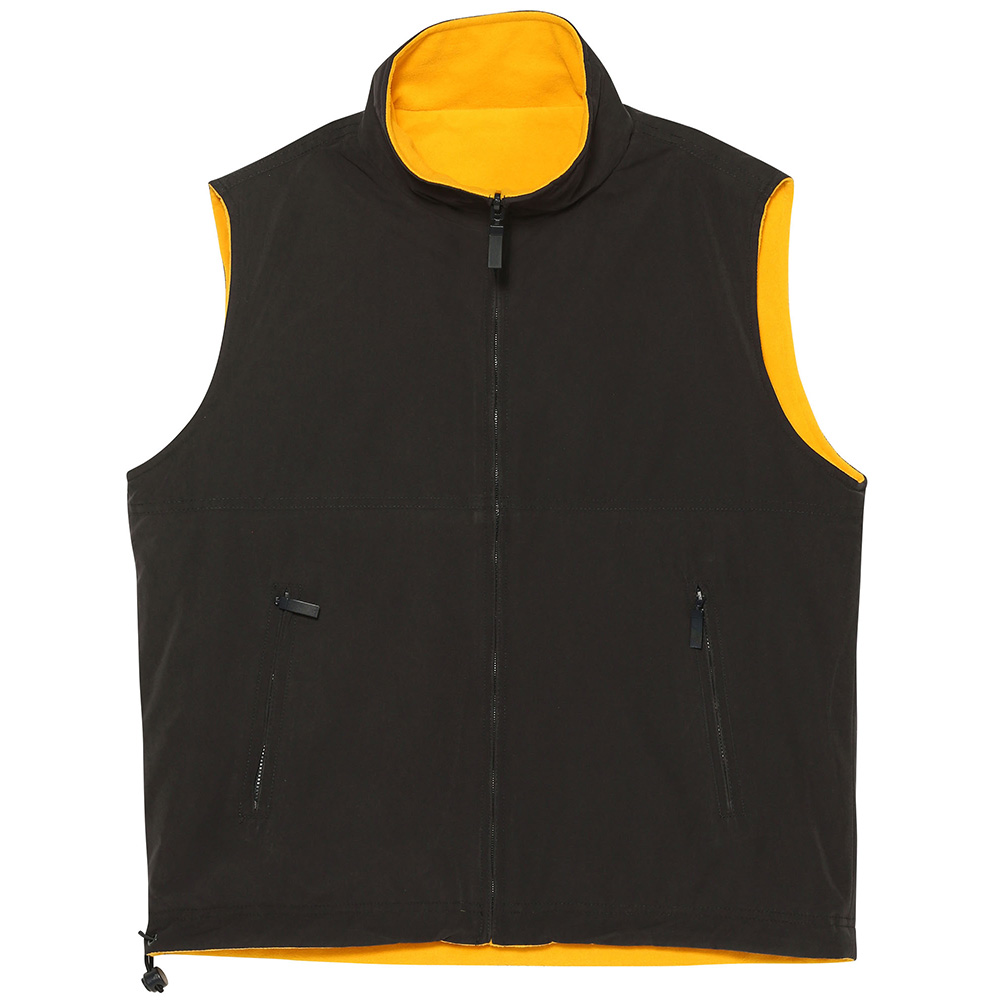 Unisex Shower Proof Micro Fibre/ Polar Fleece Reversible Vest
