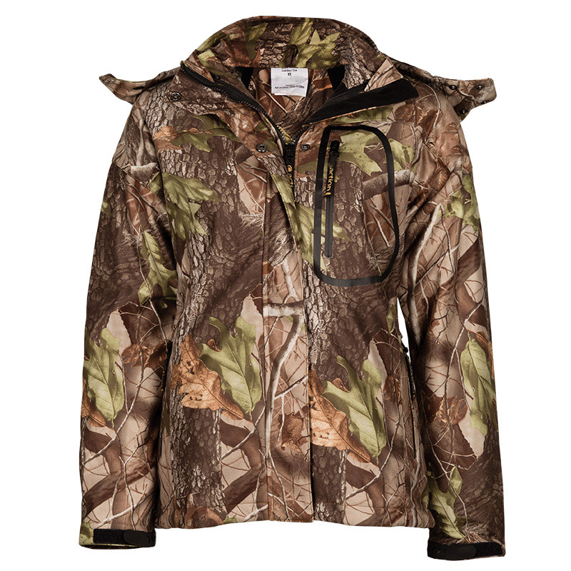 3-In-1 Waterproof Woman Softshell Camo Hunting Jacket