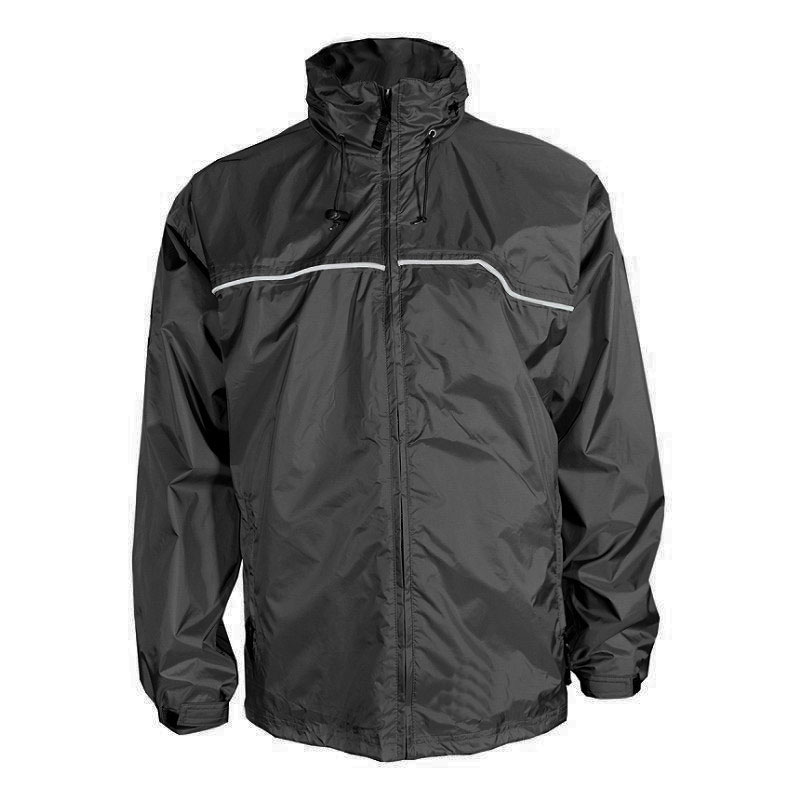 Lightweight Ripstop Waterproof Windproof Jacket with Polyurethane Coated
