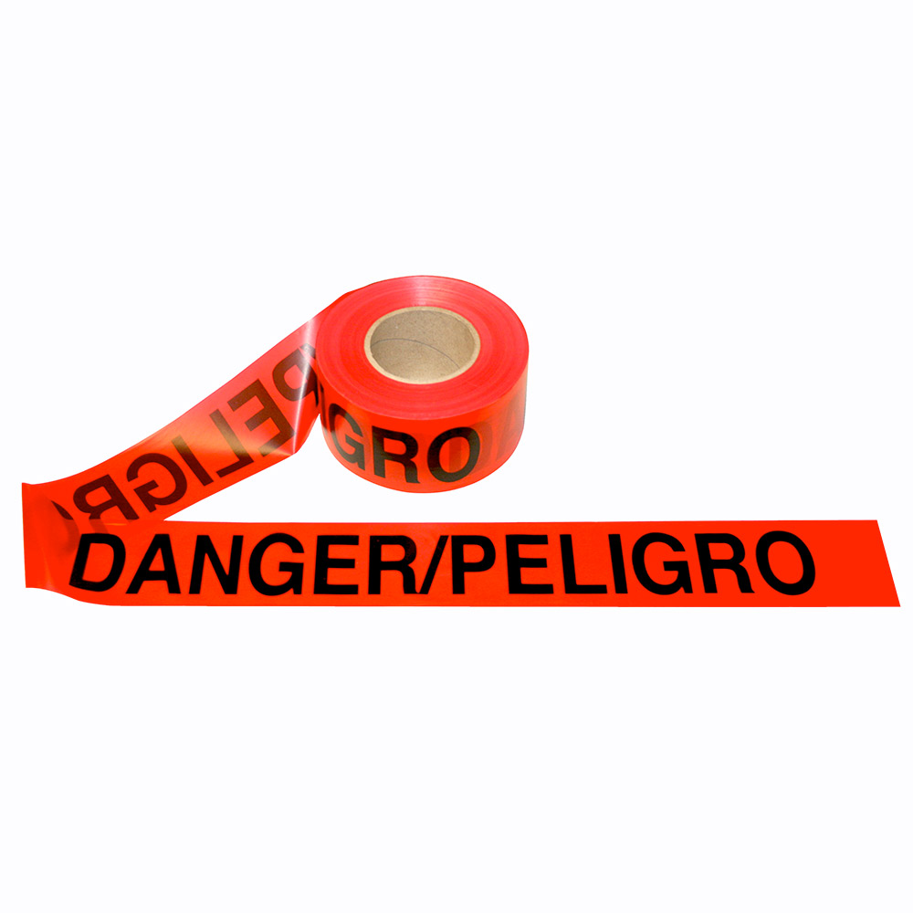 Red High-strength Non-toxic Non-Flammable Barricade Tape