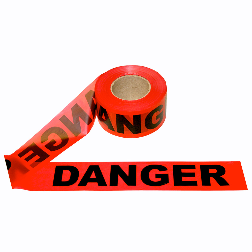 Red High-strength Non-toxic Non-Flammable Barricade Tape