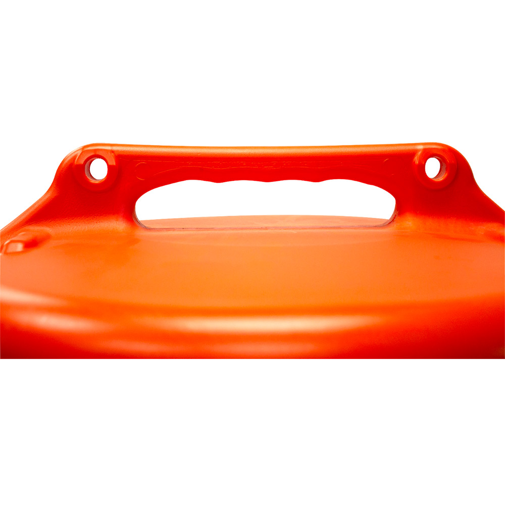 Durable Impact-Resistant Road Barrel with Reflective Stripes