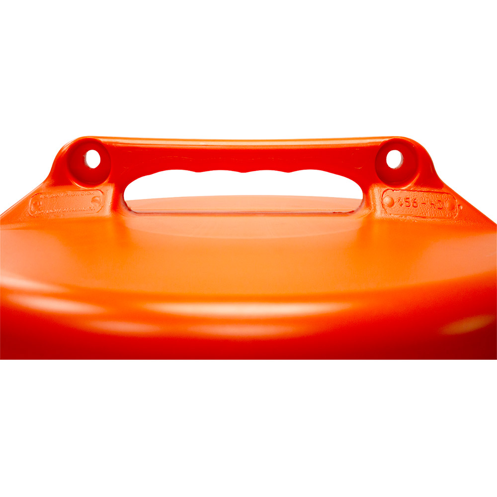 Orange Traffic Barrel with 4 Reflective Stripes 4" EG Stripe Width