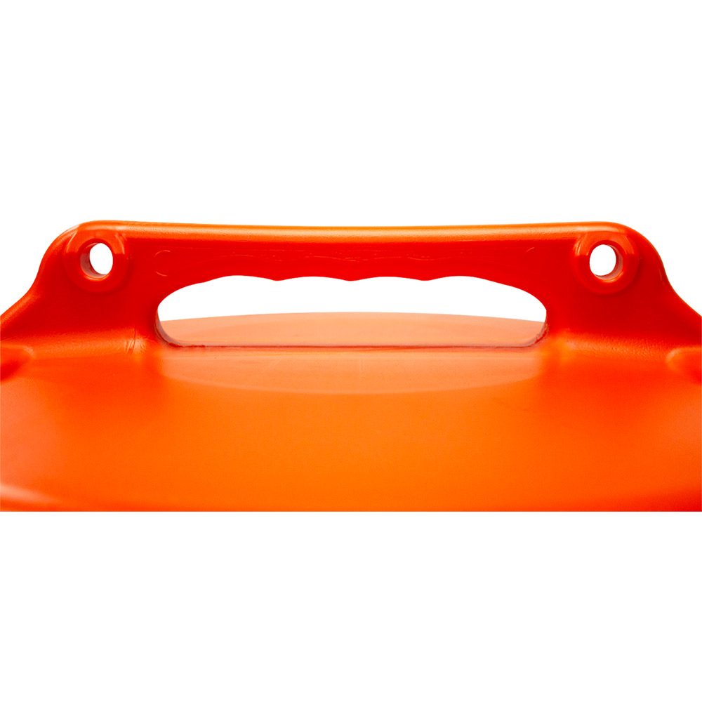 Orange Traffic Barrel with 4 Reflective Stripes 4" EG Stripe Width