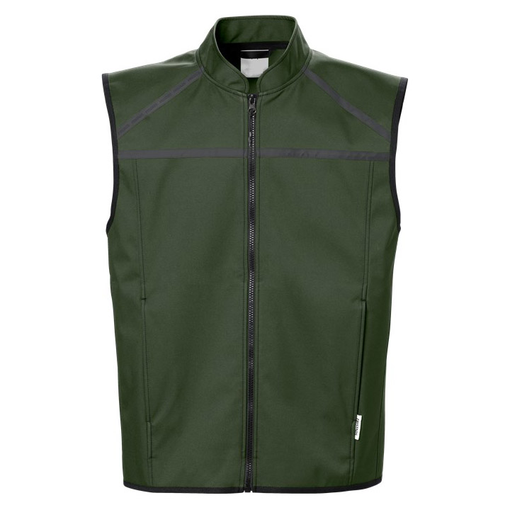 Outdoor Breathable Lightweight Softshell Waistcoat with Windproof & Waterproof