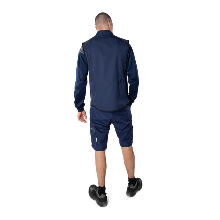 Outdoor Breathable Lightweight Softshell Waistcoat with Windproof & Waterproof