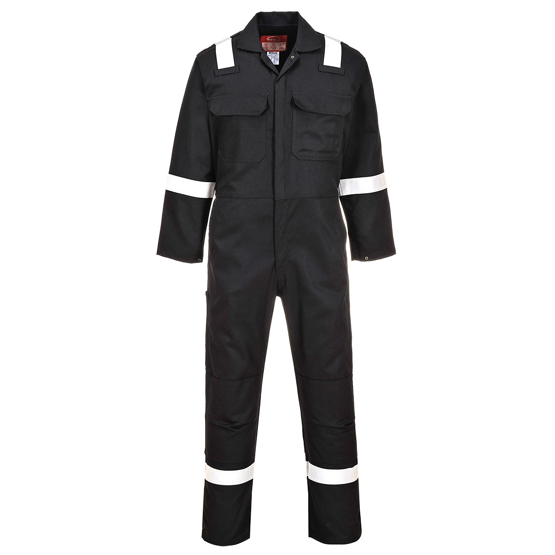 Flame Resistant Hi-Vis Classic Cotton Industrial Coverall Work Coverall 330g