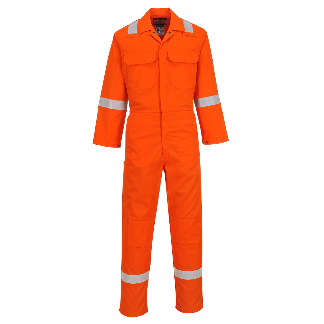 Flame Resistant Hi-Vis Classic Cotton Industrial Coverall Work Coverall 330g