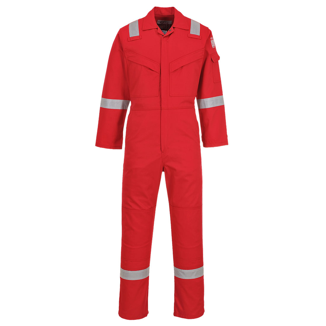 Flame Resistant Anti-Static Cotton Work Coverall 350g